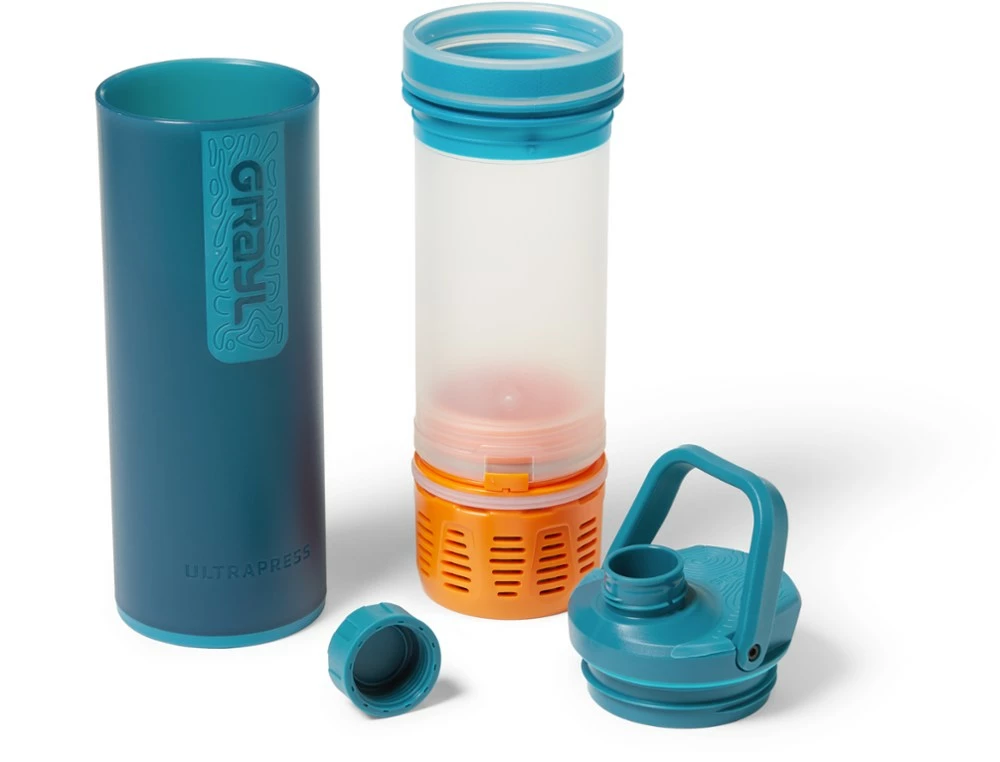 Grayl UltraPress Water Filter and Purifier Bottle - 16.9 fl. oz. 9 Grayl UltraPress Water Filter and Purifier Bottle - 16.9 fl. oz. - Image 9