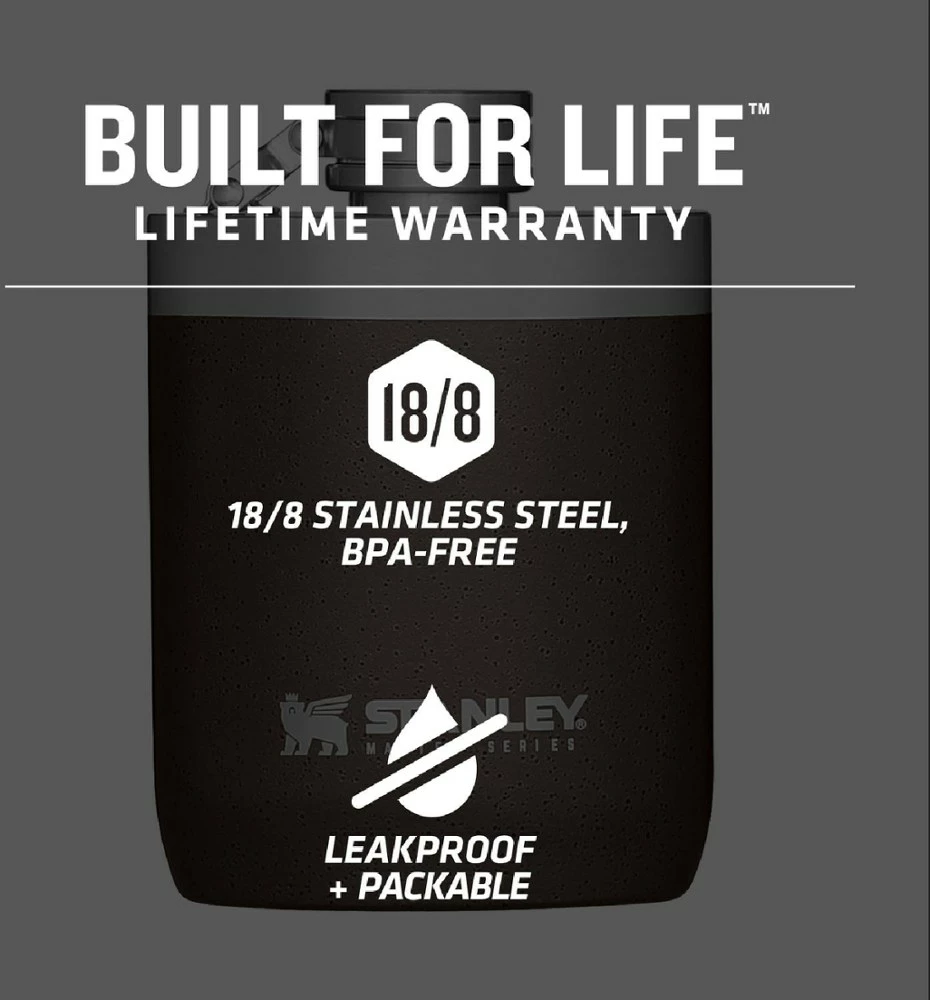 Stanley Master Unbreakable Flask - 8 fl. oz. 6 Stanley Master Unbreakable Flask - 8 fl. oz. - Image 6