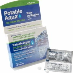 Potable Aqua Chlorine Dioxide Tablets - Package of 30