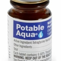 Potable Aqua Iodine Tablets