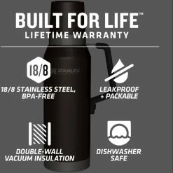 Stanley Master Unbreakable Thermal Vacuum Bottle - 44 fl. oz. -Water Shop ccf70c21 6e1d 499d a82f 9682640d9452