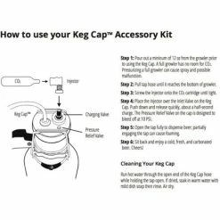 DrinkTanks Keg Cap Accessory Kit 12 DrinkTanks Keg Cap Accessory Kit -Water Shop eb9328d7 1388 408f b8a5 98486fb84961